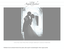 Tablet Screenshot of hochzeitsfotograf.at